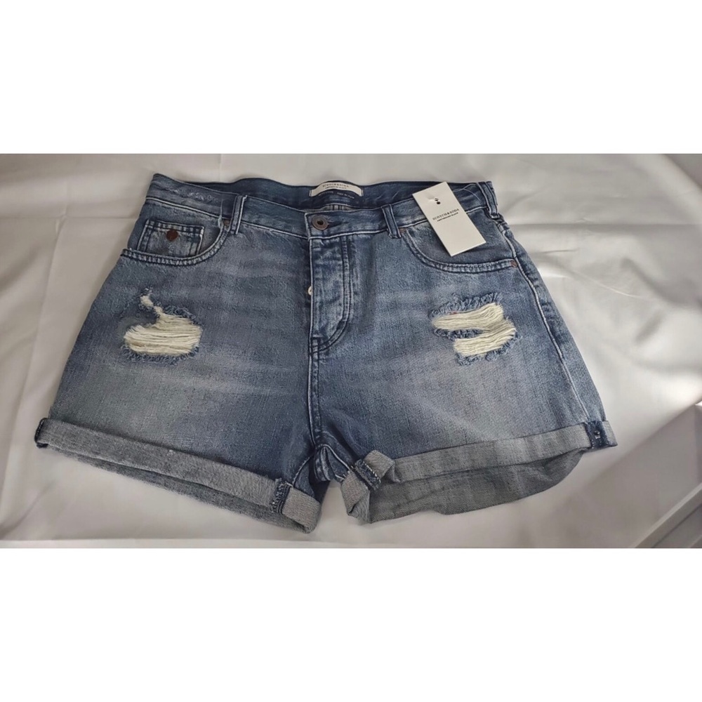 Scotch & Soda AMS Blauw Denim Short sz 29